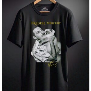 Polo Freddie Mercury - Queen / QUE-POC-25-NEG-1008