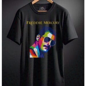 Polo Freddie Mercury - Queen / QUE-POC-25-NEG-1014