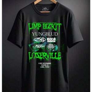 Polo Limp Bizkit / LIMP-POC-25-NEG-1004